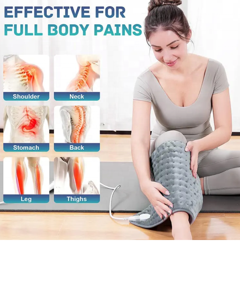 Heating Pads for Back, Neck, and Shoulder Pain: Benefits, Safety Tips, and Best Practices for Effective Relief