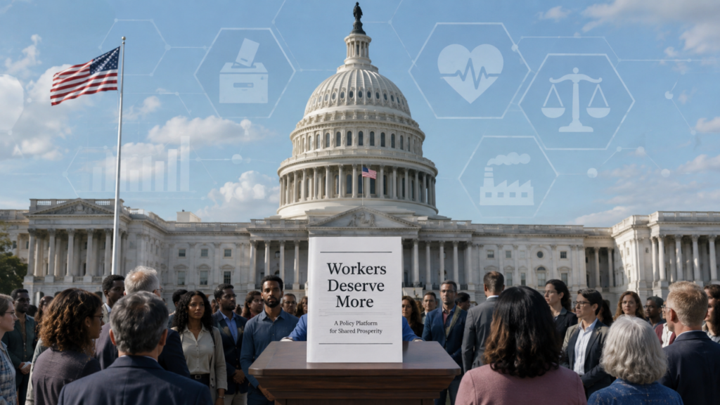 What’s in the Democratic Socialists’ “Workers Deserve More” Platform?