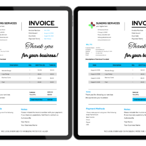 Business Invoice Template