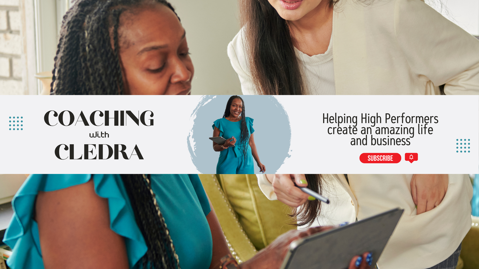 Coaching YouTube Banner Template