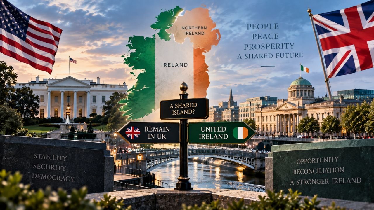 Trump Says He Would “Love” to See a United Ireland
